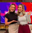 Camila Galetti e Pamela Rodrigues, apresentadoras do 'Mulheres', o principal programa da TV Gazeta  Foto: Reprodução/Instagram