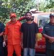 Magnilson da Silva Araújo ficou 52 dias desaparecido em meio a mata no interior do Amazonas   Foto: Divulgação/Corpo de Bombeiros do Amazonas