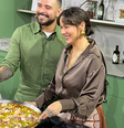 Gallo lança nova marca de óleo de oliva em evento com Irina Cordeiro e Diogo Nogueira  Foto: Gabriella Reis / Terra