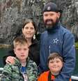 David Maynard, 42, Mary Maynard, 37, Colton Maynard, 11, e Brantley Maynard, 8  Foto: Reprodução/GoFundMe