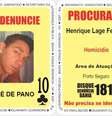 O "Baralho do Crime" é um catálogo mantido pela SSP-BA de suspeitos que estão sendo procurados  Foto: Divulgação/SSP-BA