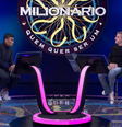 Estudante participa do 'Quem Quer Ser um Milionário?', da Globo  Foto: Reprodução/Globo