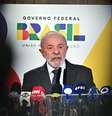 Lula durante coletiva de imprensa em Brasília  Foto: ANSA / Ansa - Brasil
