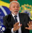 Lula concedeu entrevista no Palácio do Planalto nesta terça-feira, 3  Foto: Wilton Junior/Estadão / Estadão