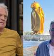 Montagem coloca lado a lado Pedro Bial (esq.) e Mauro Naves (dir.)  Foto: Instagram @mauronaves e Divulgação/Rede Globo / Reprodução