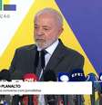 Lula durante entrevista coletiva nesta terça-feira, 3, no Palácio do Planalto  Foto: Reprodução/Youtube