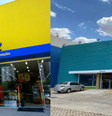 As lojas mantidas pela Petz e Cobasi funcionam no formato megastore  Foto: Montagem/Divulgação