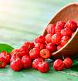 Acerola é uma fruta rica em vitamina C  Foto: Reprodução