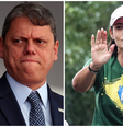 Governador de São Paulo, Tarcísio de Freitas (Republicanos), e a ex-primeira-dama Michelle Bolsonaro (PL)  Foto: WERTHER SANTANA/ESTADÃO CONTEÚDO/GABRIEL SILVA/E.FOTOGRAFIA/ESTADÃO CONTEÚDO