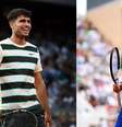 Final do Roland Garros 2025 será entre Carlos Alcaraz, número 2 do ranking da ATP, e Jannik Sinner, atual número 1 do mundo  Foto: Getty Images