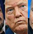 Trump disse que Zelensky e Putin parecem 'crianças brigando no parquinho'  Foto: ANSA / Ansa - Brasil