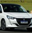 Peugeot 208 Allure 1.0 turbo 2024  Foto: Divulgação