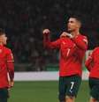  Foto: Divulgação / seleção portuguesa - Legenda: Cristiano Ronaldo celebra gol pela seleção de Portugal / Jogada10