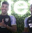 Igor Jesus e Cuiabano em treino pelo Botafogo -  Foto: Vitor Silva/BFR / Gávea News