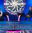 Cena de 'Quem Quer Ser um Milionário?'  Foto: Reprodução/Globo
