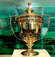 Taça da Copa Rio de 1951, conquistada pelo Palmeiras  Foto: Reprodução