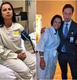 Viviane Araújo fez a quarta cirurgia para remover uma hérnia umbilical  Foto: 