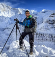 Edson Vandeira, montanhista brasileiro, desapareceu durante escalada em cordilheira peruana  Foto: Reprodução/Instagram/@edsonvandeira