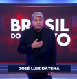 José Luiz Datena no Brasil do Povo  Foto: Reprodução | RedeTV!