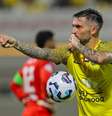 Daniel Bessa comemora gol nos Emirados Árabes  Foto: Divulgação/Kalba FC