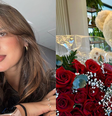 Solteira, Ana Castela ganha rosas no Dia dos Namorados e fãs especulam admirador secreto  Foto: Reprodução/ Instagram / Contigo