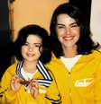 Rafaela Romolo e Ana Paula Arósio em 2004  Foto: Reprodução/TikTok