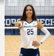 Filha de Joana Prado e Vitor Belfort integra a seleção brasileira sub-19 de vôlei  Foto: Reprodução/Instagram