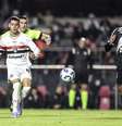  Foto: Rubens Chiri/São Paulo - Legenda: Lucca já apresentou suas credenciais à torcida tricolor / Jogada10