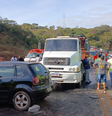 Irmãos morrera a caminho do velório da mãe  Foto: Corpo de Bombeiros de Minas Gerais