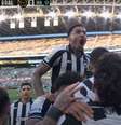 Jogadores do Botafogo comemoram primeiro gol contra o Seattle Sounders, pelo Mundial de Clubes, neste domingo, 15, nos Estados Unidos  Foto: Reprodução/CazéTV/Youtube