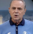 Luis Roberto na transmissão da Globo  Foto: Reprodução/Globo