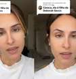 Lara Barth relembrou a relação que teve com Deborah Secco como madrasta  Foto: Reprodução/@larabarth27/TikTok
