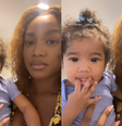 Iza e Nala juntas em publicação nas redes sociais  Foto: Instagram/@iza / Reprodução