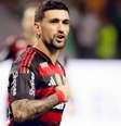Arrascaeta comemora gol pelo Flamengo  Foto: Arrascaeta comemora gol pelo Flamengo ( Divulgação/ CRF) / Gávea News