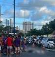 Homem morre após ser atropelado e ter cabeça esmagada por caminhão  Foto: Reprodução/Instagram:@santoamaro_news
