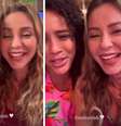 Taís Araújo e Paolla Oliveira nos bastidores de Vale Tudo  Foto: Reprodução | Instagram | @paollaoliveirareal
