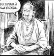 Página de Sob o Signo Ancestral, ambientado na Ilha de Itaparica, na Bahia. Maurício, jovem negro, é o protagonista da trama.  Foto: Reprodução