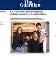 Legislação britânica determina que ambos os pais devem ter direito à residência ou então que apenas um tenha a guarda total  Foto: Reprodução/The Guardian