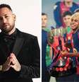 Neymar recebe Lamine Yamal em casa durante as férias no Brasil  Foto: Montagem/Reprodução/Instagram