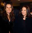 Giorgio Armani com Roberta Armani e Ornella Mutti  Foto: ANSA / Ansa - Brasil