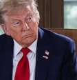 O presidente dos EUA, Donald Trump, participa de uma sessão de trabalho durante a Cúpula do G7, em Alberta, Canadá, em 16 de junho de 2025.  Foto: AFP - LUDOVIC MARIN / RFI