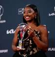 Simone Biles apaga perfil em rede social após polêmica  Foto: Jose Breton/Pics Action/NurPhoto/Getty Images