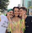Família curte junto a maior Parada LGBTQIA+ do mundo pela primeira vez  Foto: Adrielle Farias/Terra