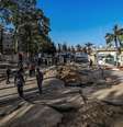 Ofensiva ocorreu em Khan Younis, no sul da Itália  Foto: ANSA / Ansa - Brasil