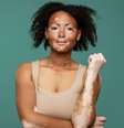 O vitiligo é uma doença autoimune que provoca a descoloração da pele  Foto: Dean Drobot | Shutterstock / Portal EdiCase