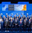 Foto oficial da abertura da reunião da Otan de 2025, sediada em Haia  Foto: Divulgação/Otan