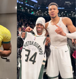 Astro da NBA, Gianni Antetokounmpo ganha presente de Vini Jr. e viraliza por motivo inusitado  Foto: Reprodução/Instagram/@giannis_an34