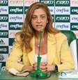 Leila Pereira, presidente do Palmeiras  Foto: Futebol BR