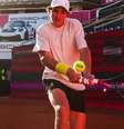 João Fonseca treina em Estoril   Foto: Millenium Estoril Open / Esporte News Mundo