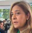 Reprodução - Legenda: Leila Pereira, presidente do Palmeiras  Foto: Jogada10